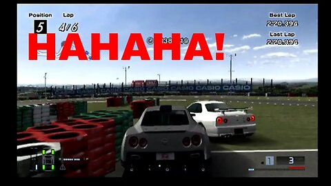 Gran Turismo 4 2022 Walkthrough Part 20! Race of the Red "R" Emblem! Race 5! AI FAILS on Suzuka!