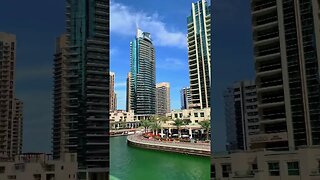 Dubai Marina 🇦🇪 #skateweaver #shorts #travel #jumeirahbeach