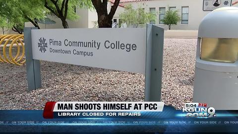 PCC library remains closed following shooting