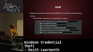 Windows Credential Theft by Keith Learmonth