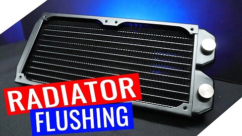 How to flush a radiator (Water Cooling a Computer Part 1)