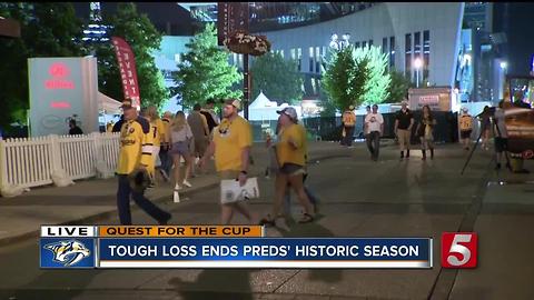 Tough Loss Ends Preds Historic Season