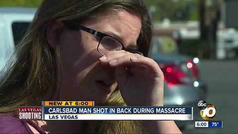 Carlsbad man shot in back during massacre