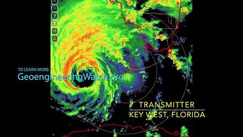 Weather Modification Technology Controlling Hurricane Ian? - 10/2/22