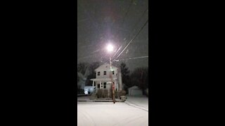 Snowing in Pennsylvania Feb 1st