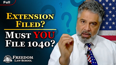 If I filed an IRS extension to file a 1040 Form, am I required to file by October 15th? (Full)