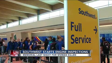 Some Southwest flights canceled due to engine inspections