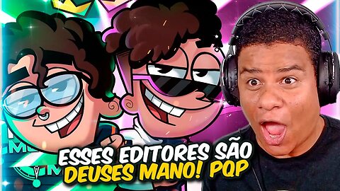 REAGINDO a Chrono & Slow GM - CONTO DE FADAS (Padrinhos Mágicos) | React Anime Pro