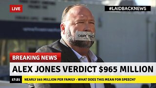 Alex Jones Nearly Billion Dollar Verdict!
