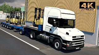 Scania T580 V8 "BRUTAL SOUND" | Euro Truck Simulator 2 Gameplay "4K"