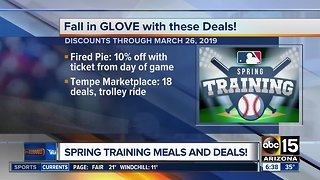 Spring Training meals and deals