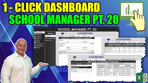 Generate Unlimited Report Cards With This Amazing 1 Click Dashboard [School Manager Pt. 20 FINAL]