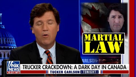 MARTIAL LAW DARK DAY IN 🇨🇦 CANADA 🇨🇦 #FREEDOMCONVOY22 #CANADA #TRUDEAUTYRANNY