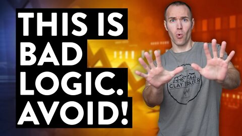 [THIS] Logic For "Buying the Dip" is BAD! | Trading A Stock Market Crash