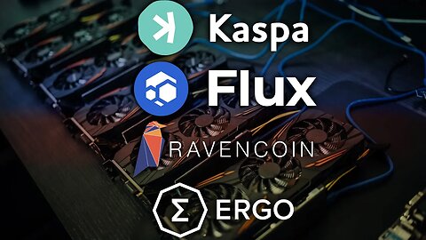 GPU Mining in 2023 - Kaspa, Flux, Raven, Ergo, IronFish