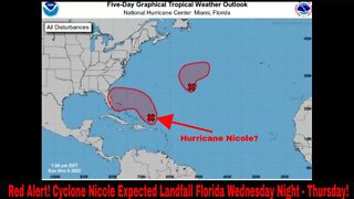 Another Strong Tropical Cyclone Inbound For Florida! Red Alert! Nicole?