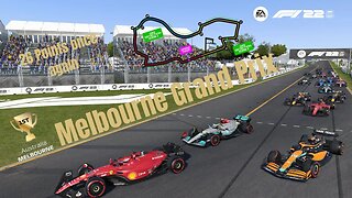 Victory Down Under: My Thrilling Third Win in F1 22 at the Melbourne Grand Prix