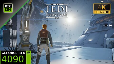 STAR WARS Jedi: Survivor | RTX 4090 | 4K DLSS 3 Update, Ray Tracing ON | Ryzen 7 5800X3D