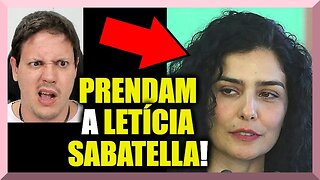 PRENDAM a Letícia Sabatella! #BoicoteArtistasEsquerdistas