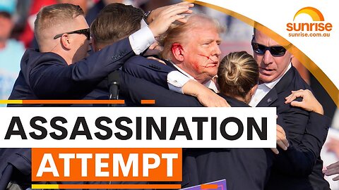 Trump's shocking assassination attempt at Pennsylvania rally - Sunrise