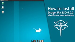 How to install DragonFly BSD 6.0.0 plus Xfce and some aplications