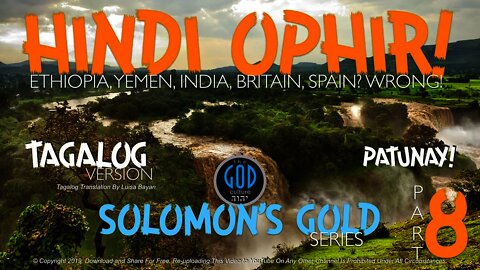 HINDI Ophir! Part 8: TAGALOG Solomon's Gold Series