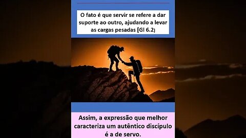 A arte de servir a Deus.