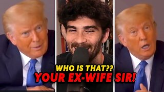 Hasanabi reacts to TRUMP Ooopsie at Deposition