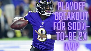 Lamar Jackson silences doubters with the best postseason performance of his young career