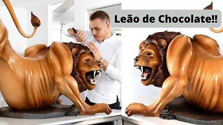 Leão de Chocolate!!