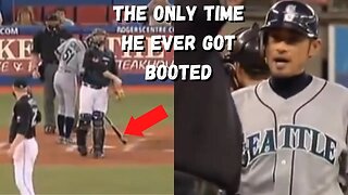 This Is The Only Time Ichiro Suzuki Ever Got Ejected