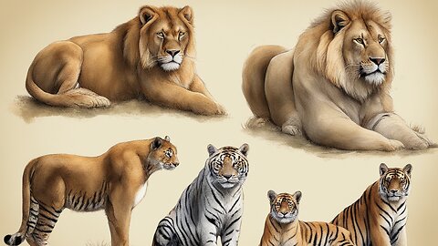 Meet the Majestic Big Cats of Today!