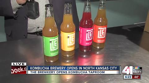 Kombucha brewery opens in North Kansas City