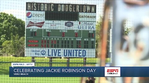 Dodgertown honors Jackie Robinson year round