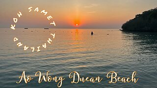 Wong Duean Beach Morning Beach Walk With Drone Footage - Koh Samet Island Thailand 2023