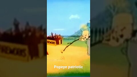 Popeye patriotic #cartoon