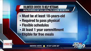 Volunteer drivers needed to take vets to medical appointments