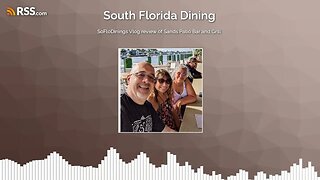 SoFloDinings Vlog review of Sands Patio Bar and Grill