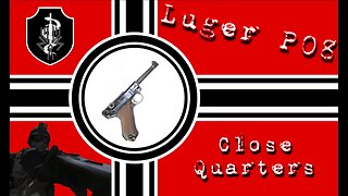 Using a WW2 Luger For Close Quarters - #airsoft #cqbairsoft #germany