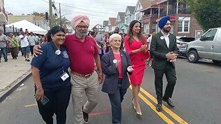 The Tulsi Mandir Street Co-Naming Ceremony at Liberty and 111th Street Queens New York 9/9/23