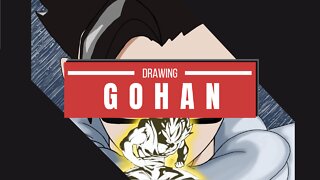 Drawing Gohan