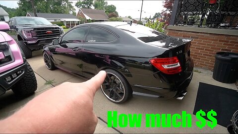 The TRUTH Behind My C63 "Giveaway" How Much Money Did I Make?