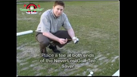How to use the NeverLostGolf Tee Saver ™ in the grass