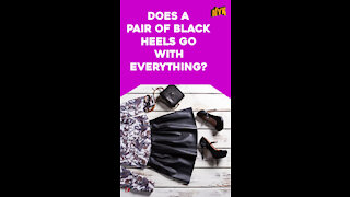 Top 3 Reasons Why A Pair Of Black Heels Is A Necessity *