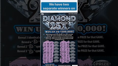 Hunting for 💎… We find 🍇??? #lotterytickets #scratchers #lottery #shorts #viral #ny#lotto #win