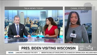 President Biden traveling to Milwaukee Tuesday
