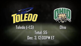 MAC Championship Preview | Toledo vs Ohio Picks, Predictions and Betting Odds | Dec 3
