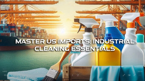 Simplifying the Import Process: Industrial Cleaning and Sanitation Solutions