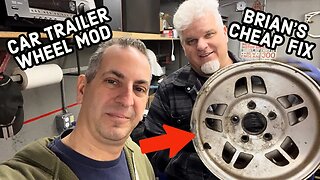 Modifying Ford Ranger Wheels To Fit a Car Trailer