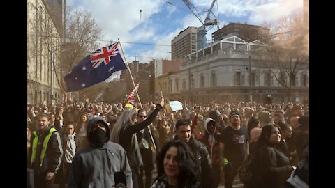 ANTI-LOCKDOWN PROTESTS IN AUSTRALIA